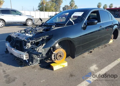 2012 Infiniti G37 Journey from USA, damaged, VIN JN1CV6AP8CM621869